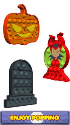 Pop It Halloween Offline Game - Screenshot 2