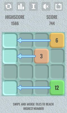 3072 - A Puzzle Game On Number - Screenshot 2