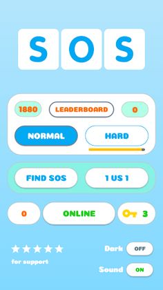 SOS Game: XOX - Screenshot 1