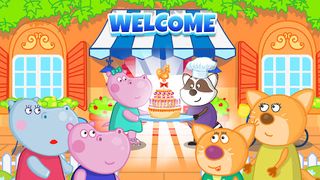 Kids cafe. Funny kitchen game - Screenshot 1