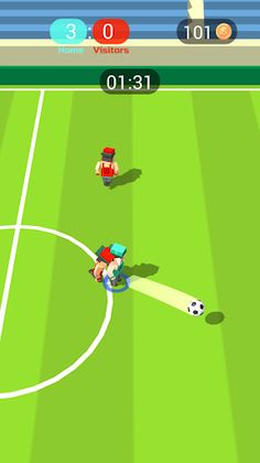Mini Football Striker - Screenshot 2