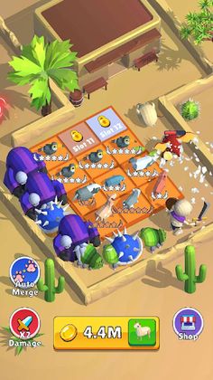 Merge Animal : Farm Defense - Screenshot 3