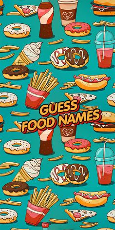 Guess food games - Screenshot 1