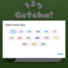 123 Gotcha! Multiplication - Screenshot 3