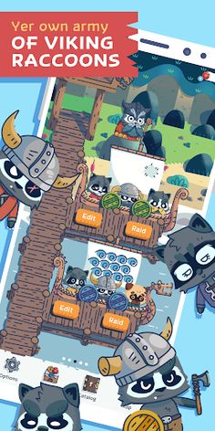 Raidcoons: The Viking Raccoons - Screenshot 1