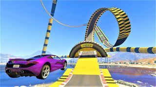 Car Parkour: Sky Racing 3D - Screenshot 1