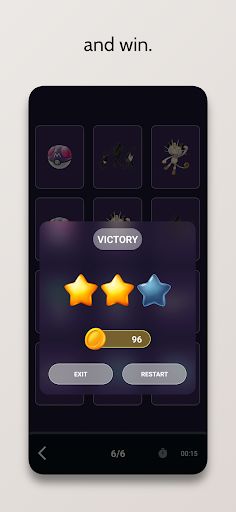 PokeMemory - Brain Training - Screenshot 4