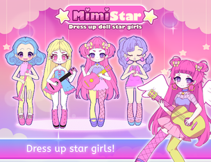Mimistar dress up chibi doll - Screenshot 1