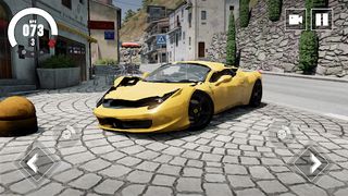 Ferrari Simulator Car Crash 3D - Screenshot 2