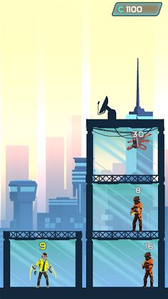 Cyberpunk Edge: Tower War TD - Screenshot 1