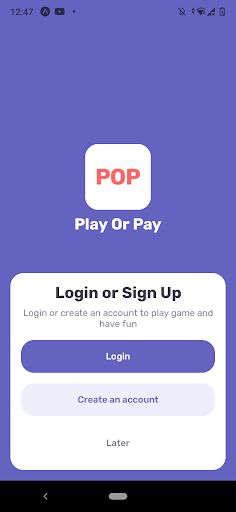Play or Pay - Screenshot 1