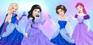 Princess Dress Up - Make Up - Screenshot 1