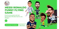 Messi Ronaldo Funny Fly Games - Screenshot 4