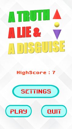 A Truth A Lie & A Disguise - Screenshot 1