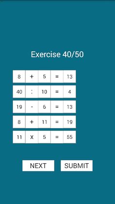 Math Operation Test - Screenshot 2