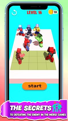 Hero Craft Fight Merge Master - Screenshot 2