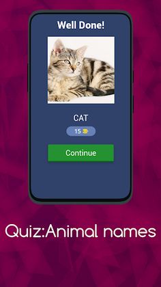 QUIZ:ANIMAL NAMES - Screenshot 2