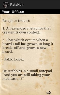 PataNoir - Screenshot 1
