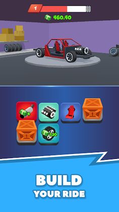 Night Race - Idle Car Merger - Screenshot 1