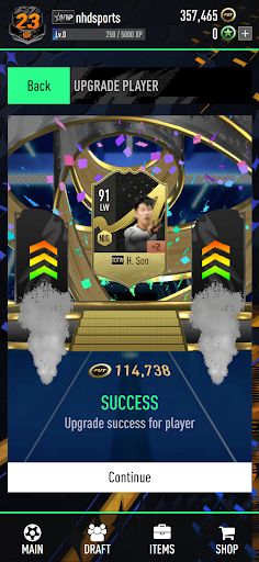 NHDFUT 23 Draft & Packs - Screenshot 3