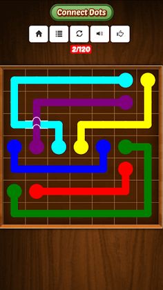 Connect the dots color game - Screenshot 4