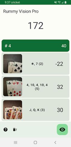 Rummy Vision Pro - Screenshot 1