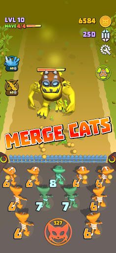 Cats Republic: Defense Battle - Screenshot 1