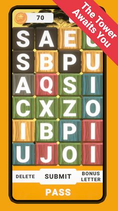 Word Tower: 3D Word Puzzle - Screenshot 1