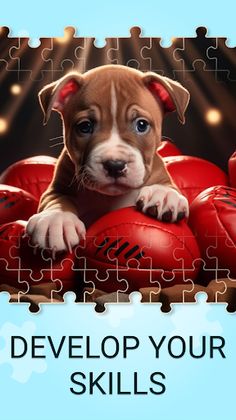 Pitbull Dogs Jigsaw Puzzles - Screenshot 1