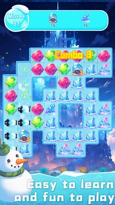 Ice Blast - Match-3 Adventure - Screenshot 2