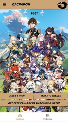 Genshin Gacha Collector - Screenshot 1