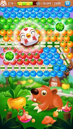 Chicken pop - Fruit bubble - Screenshot 2