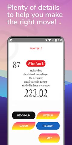 I Am Pt - Periodic table game! - Screenshot 4