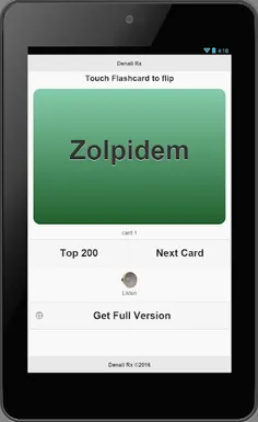 Pharmacy Flashcards Demo - Screenshot 3