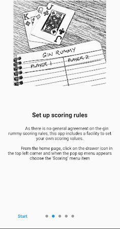 Gin Rummy Scorecard - Screenshot 2