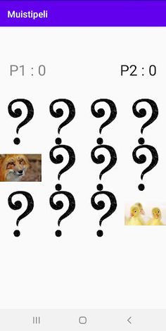 UusiMuistipeli - Screenshot 2
