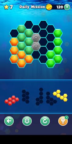 Hexa Block - Screenshot 1