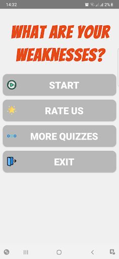What Are Your Weaknesses? - Screenshot 1