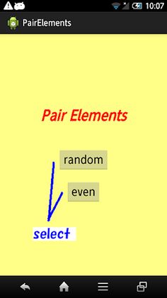 Pair Elements - Screenshot 1