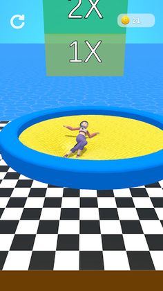 Trampoline Girl 3D - Screenshot 3