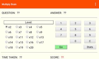 Multiply Brain - Screenshot 1