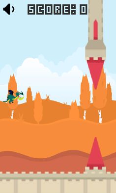 Dragon Bird - Dodge The Tower  - Screenshot 2
