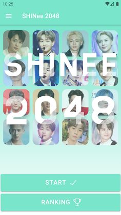 SHINee 2048 Game - Screenshot 2