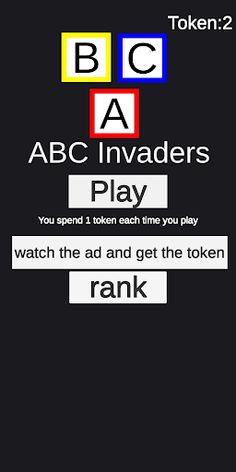 ABC Invaders - Screenshot 1