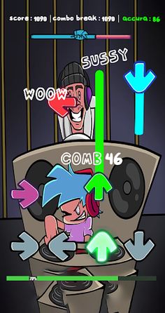 FNF Test Skibidi Toilet MOD - Screenshot 1