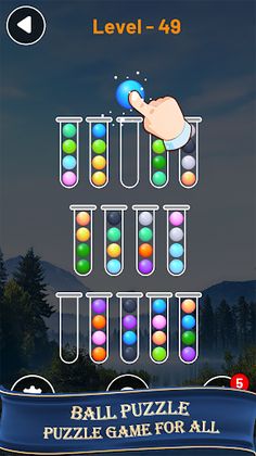 Ball sort puzzle - Color game - Screenshot 1