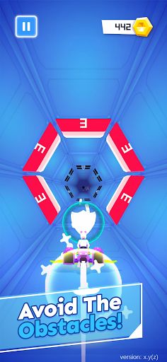 Cyberbike: space tunnel - Screenshot 3