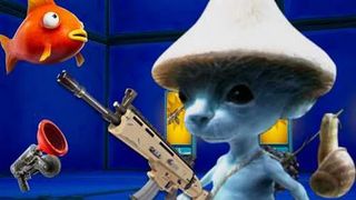 Smurf Cat Mushroom Puzzel - Screenshot 2