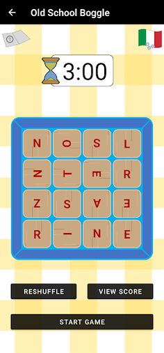 Old School Boggle - Screenshot 2