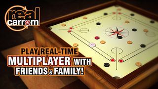 Real Carrom - 3D Multiplayer G - Screenshot 1